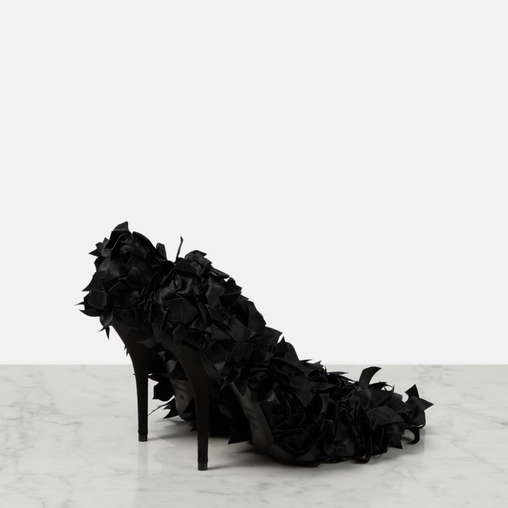 Balenciaga Marie-Antoinette satin Bow Pumps - Picture 3 of 14